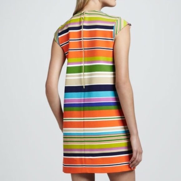 Kate Spade Nico Colorful Striped Shift Dress - Picture 2 of 8